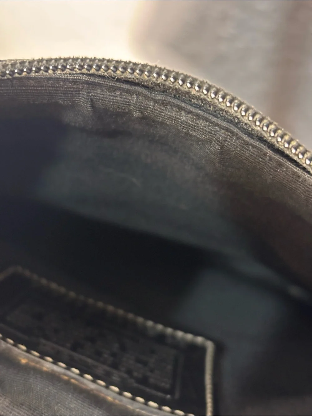 Coach Black Signature Crossbody Bag